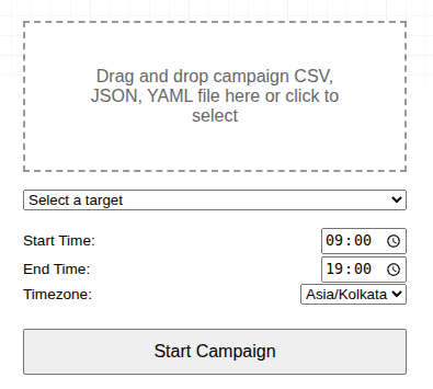 Sneak peek of our Campaign’s initial look tailored for your preference.