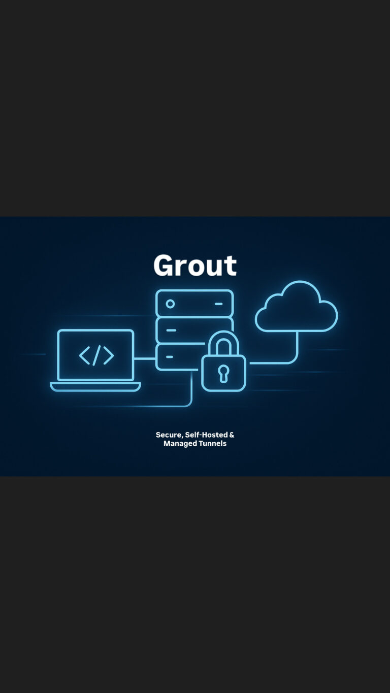Grout Ngrok Alternative for Secure, Self-Hosted & Managed Tunnels