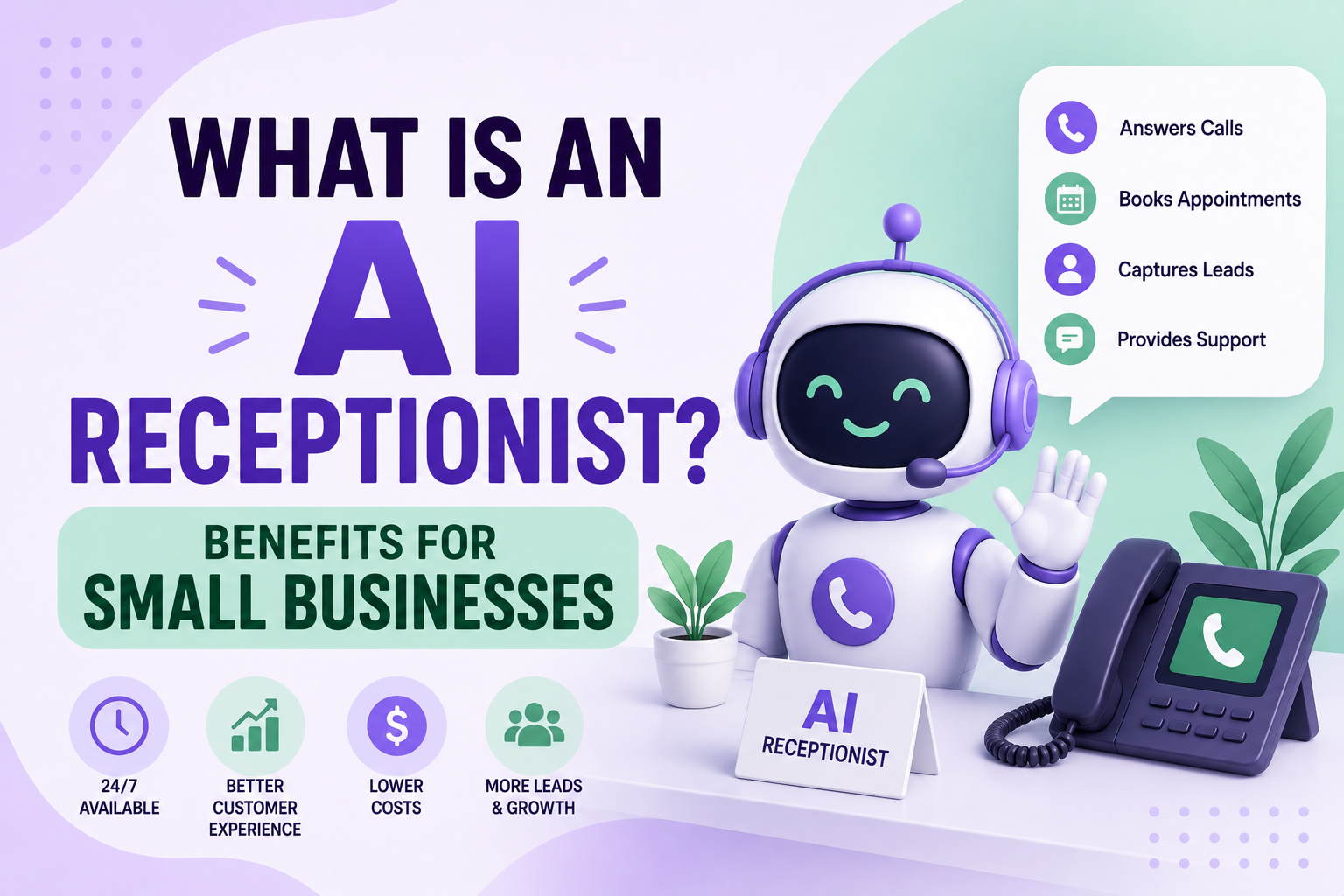 What is an AI receptionist?