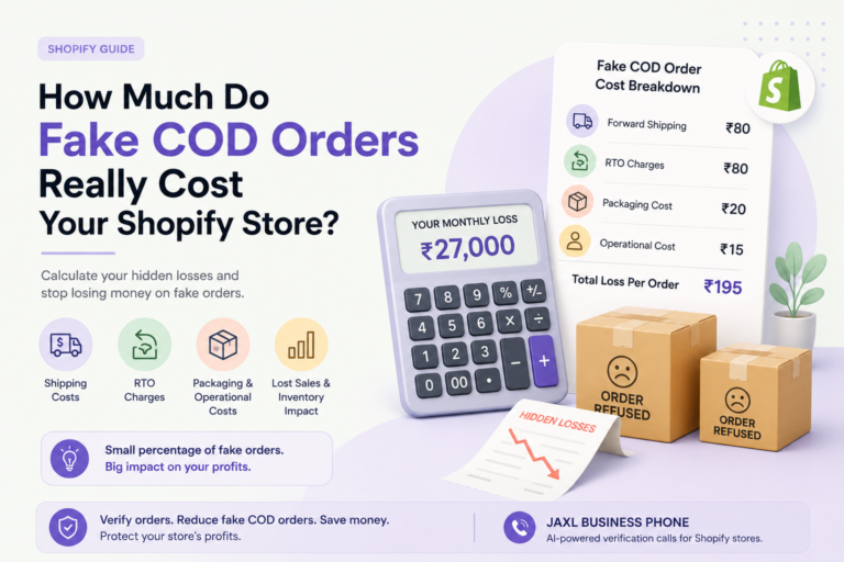 Fake COD Orders: Hidden Costs for Shopify Stores