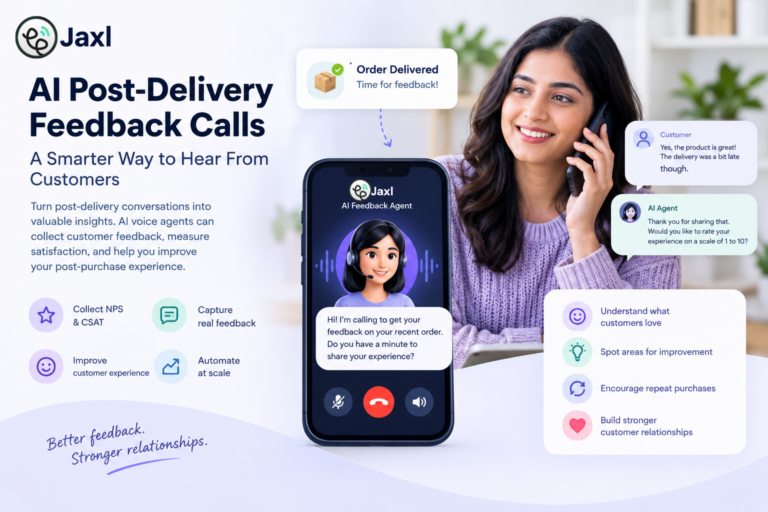 AI Post-Delivery Feedback Calls